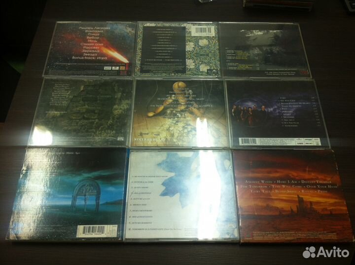 Музыка на сd (метал, сопрано, брит-поп и.т.д.)