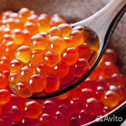 Икра горбуши и кеты