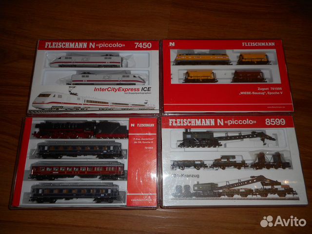 Железная дорога, модели Fleischmann, N, 1:160, 9mm
