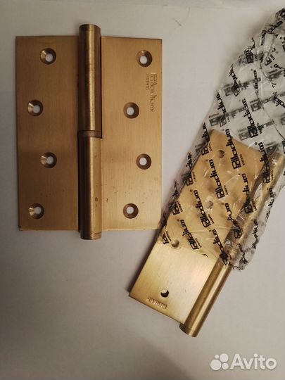 Петли дверные palladium sarento 100 мм левая