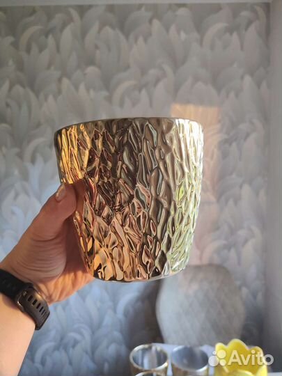 Керамические горшки для цветов бу