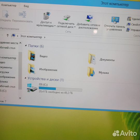 Планшет Lenovo с клавиатурой и симкой