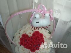 Букеты и торты из конфет