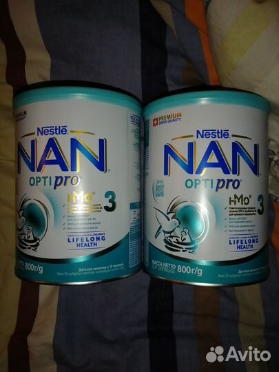 Nan optipro 3 детская смесь Нан 3