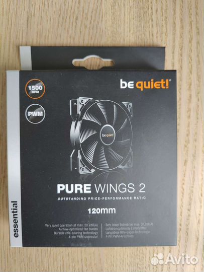 Вентиляторы корпусные be quiet pure wings 2, торг