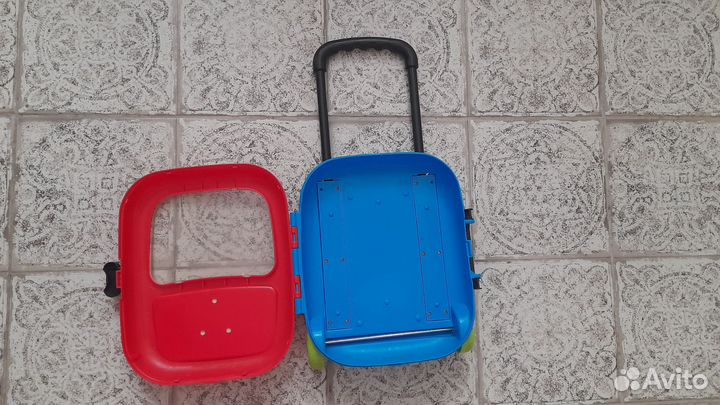 Чемодан на колесах бу игрушечный