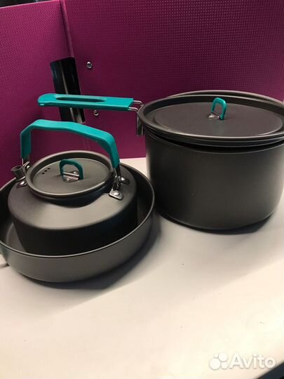 Походный набор посуды большой туристический