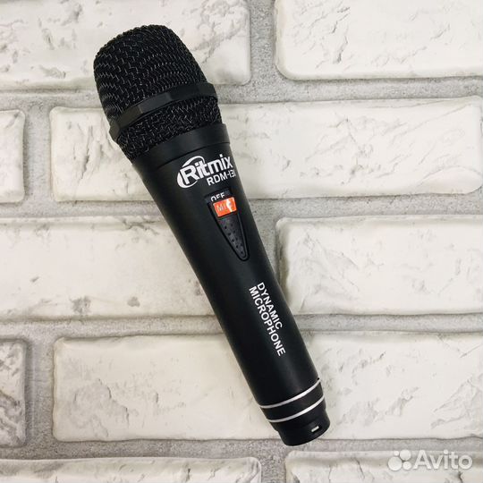 Микрофон для караоке RDM-131 чёрный