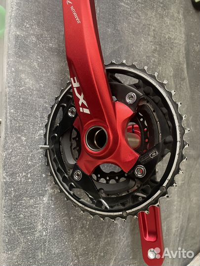 Система shimano deore m610 с шатунами IXF