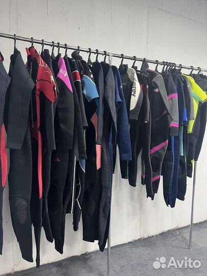 Гидрокостюм длинный мужской женский детский