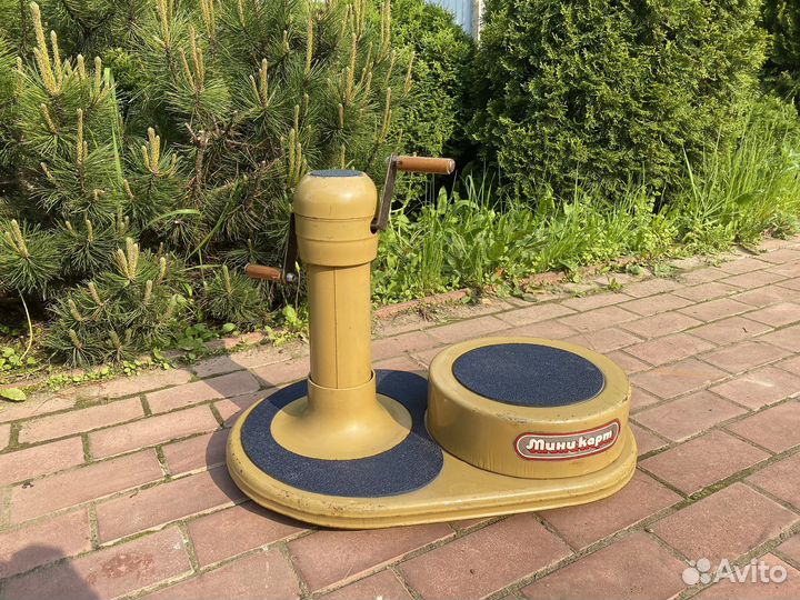 Педальная машина СССР мини карт Мика