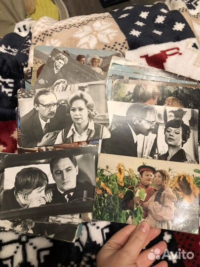 Советские открытки (актеры,кадры из фильмов и др)