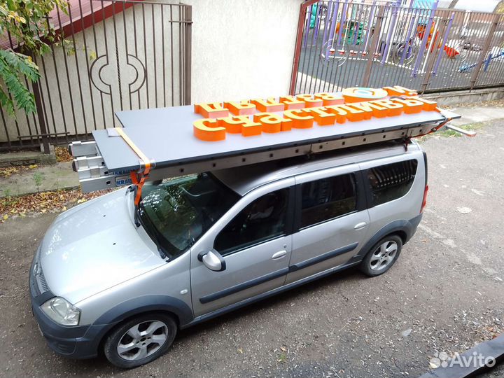 Монтаж наружной рекламы, бригада монтажников