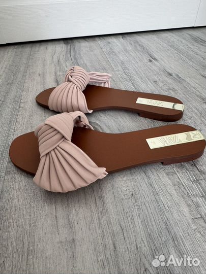 Шлепки zara 37