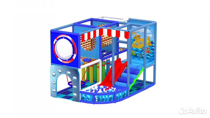 Детские игровые лабиринты до 20 м2