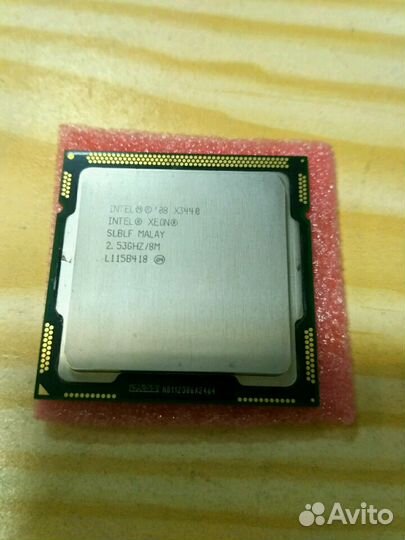 Процессор xeon x3430/3440