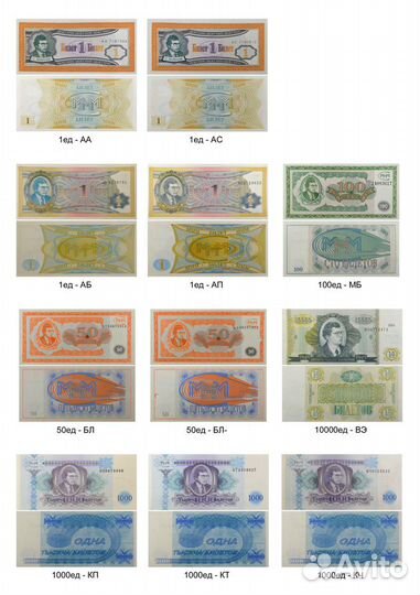 Билеты ммм разных серий