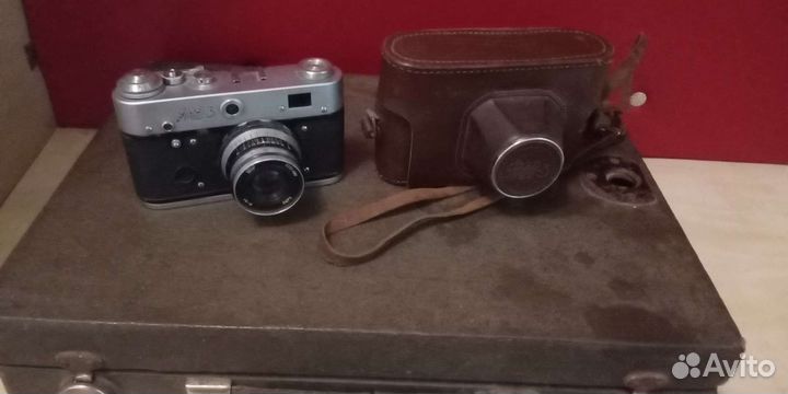 Комплект фотоаппарат фед 3 + фотопроявитель