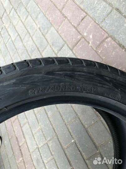 Yokohama Advan ST V802 275/40 R20
