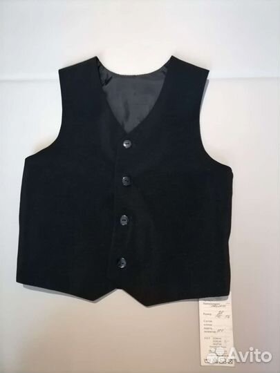 Жилетка и шорты классические на мальчика