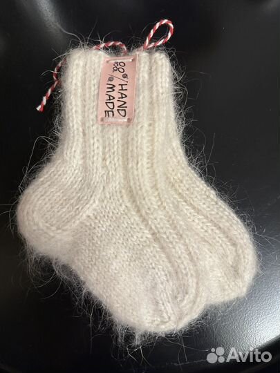 Пуховые Шерстяные Носки из козьего пуха детские