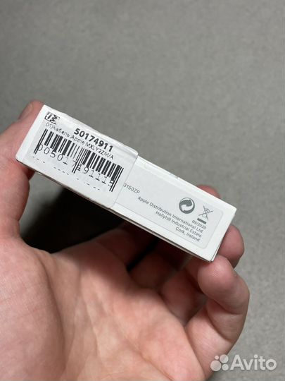 Кабель Apple lightning usb оригинал