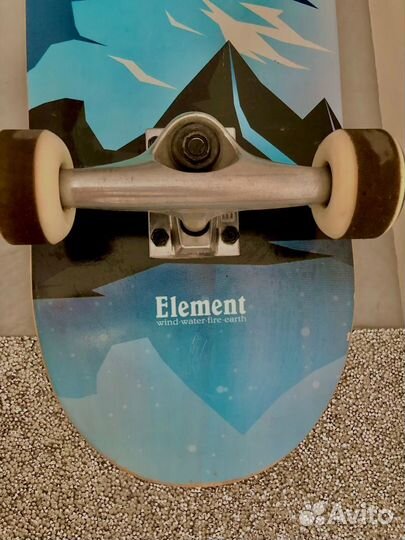 Комплект скейтборд #element wind water fire eart#