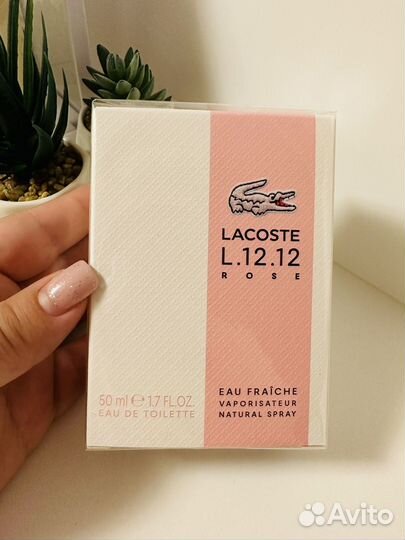 Lacoste L.12.12 Rose Eau Fraîche Туалетная вода 50