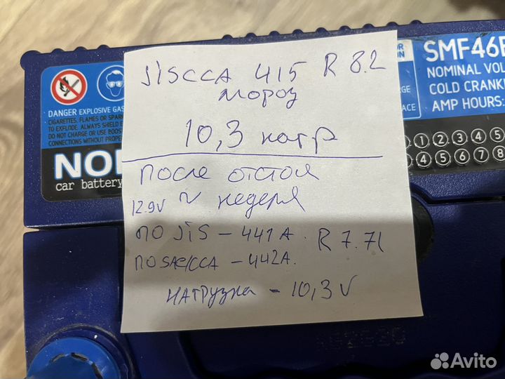 Nordix SMF46B19L 46а/ч CCA 370A