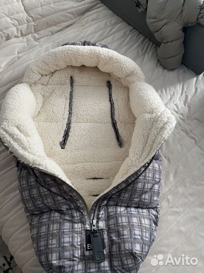 Теплый конверт в коляску