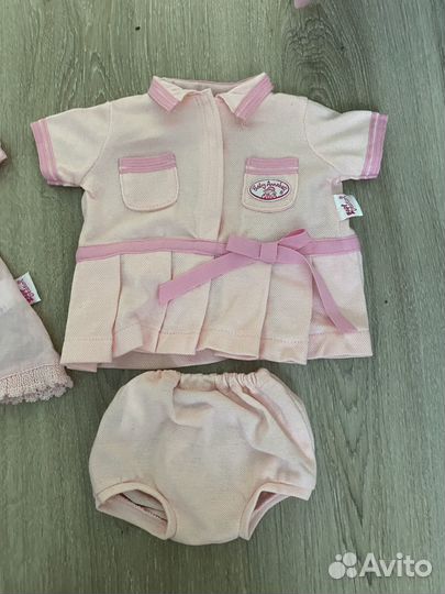 Костюм и платье baby annabel born новые