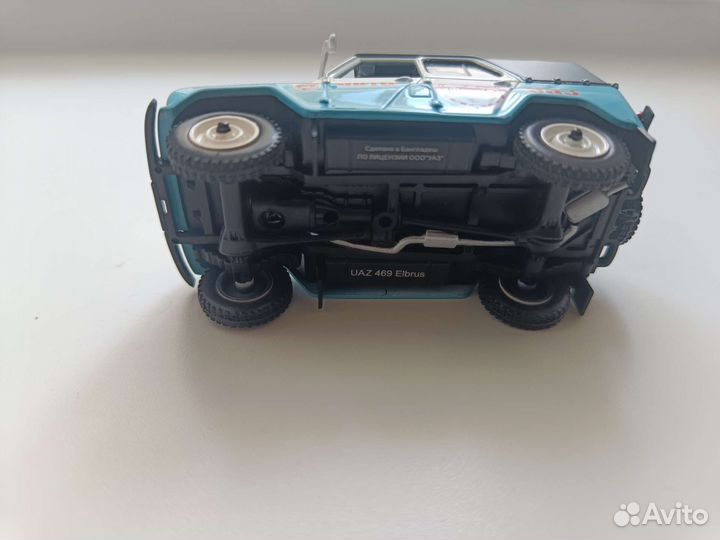 Модель автомобиля 1:43