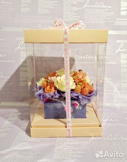 Сладкий букет из конфет