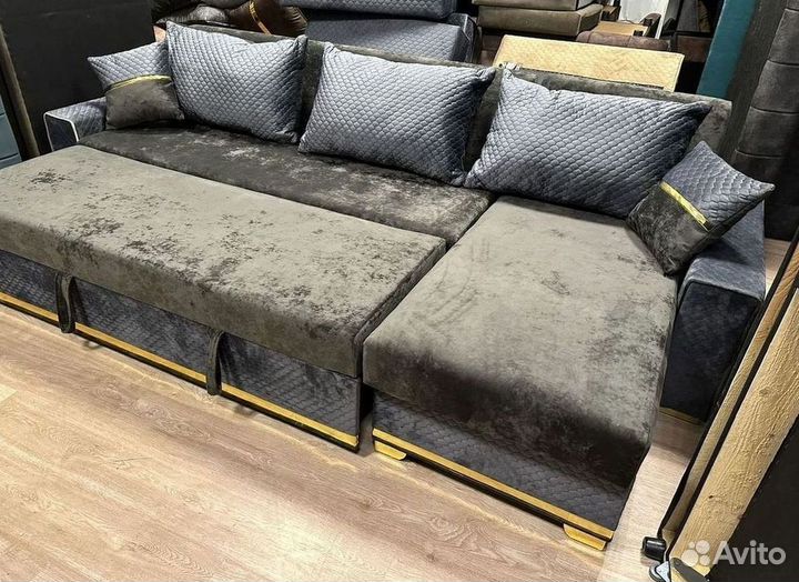 Угловой диван раскладной на заказ