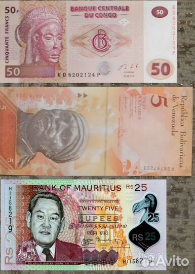 Конго, Венесуэла, Маврикий