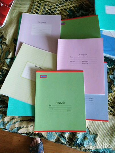 Тетради школьные. Обложки