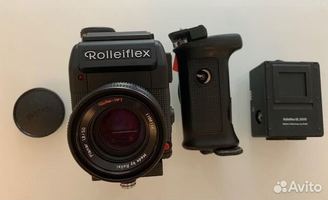 Rolleiflex SL 2000 F motor 1,8/50mm Planar HFT