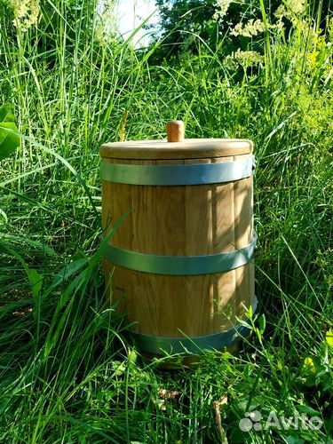 Кадка дубовая