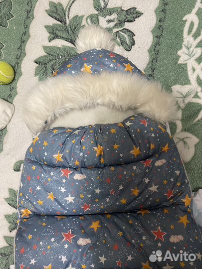 Конверт на выписку зимний