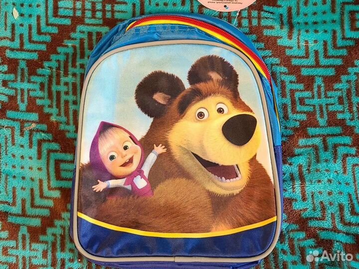 Маша и медведь детская сумочка рюкзак