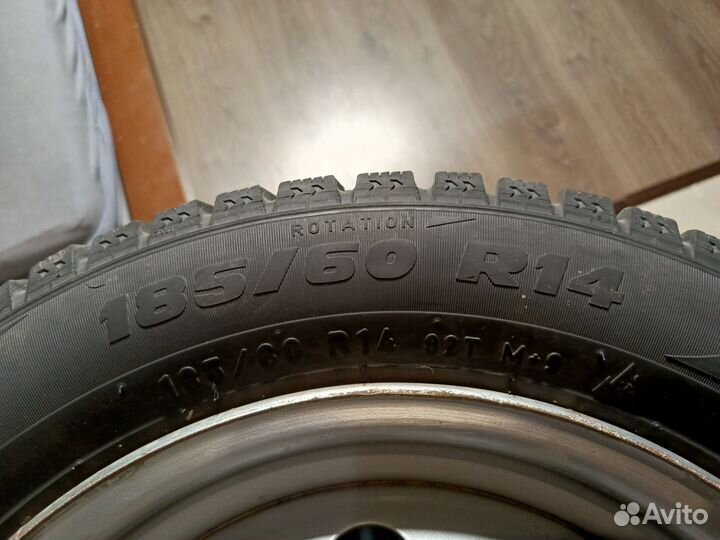 Колёса в сборе Pirelli Formula Ice 185/65 r14 82T