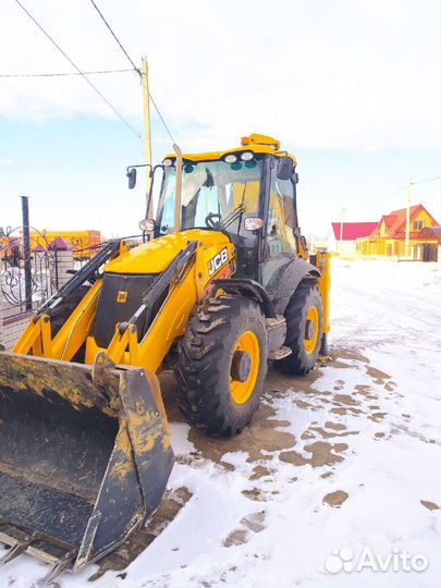 Услуги экскаватора-погрузчика JCB