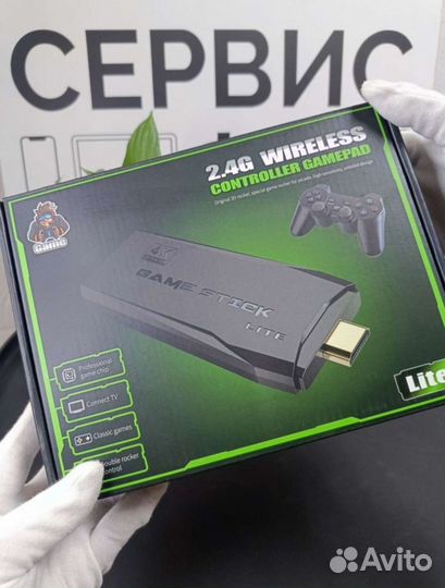 Игровая приставка GameStick 128gb / PS1 / Gameboy