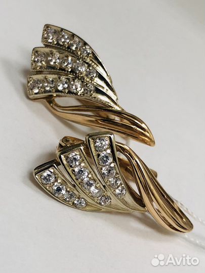 Золотые серьги