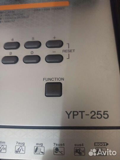 Синтезатор yamaha ypt 255