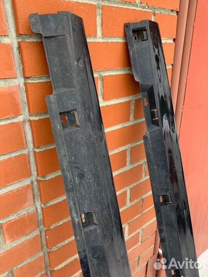 Пластиковые накладки на пороги VW Passat CC