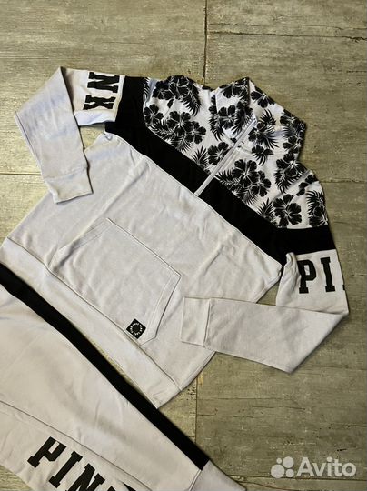 Спортивный костюм victoria secret pink хлопок