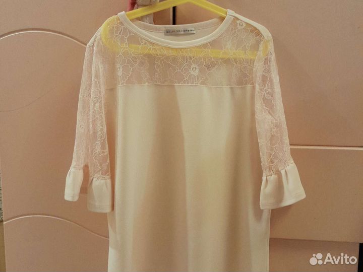 Блузка рубашка жакет для школы