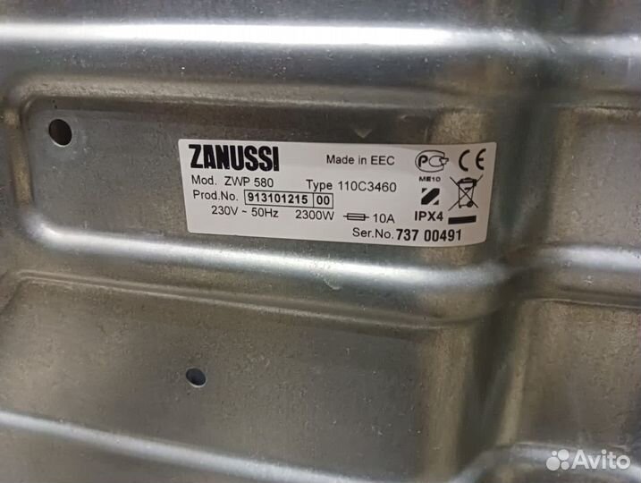 Запчасти от стиральной машины Zanussi ZVP 580