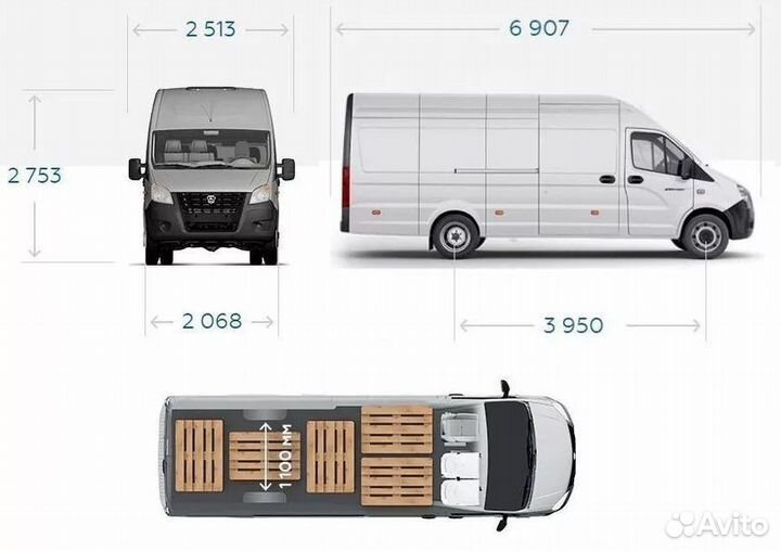 Грузоперевозки Газель express